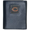 Chicago Bears Gridiron Leather Tri-fold Wallet